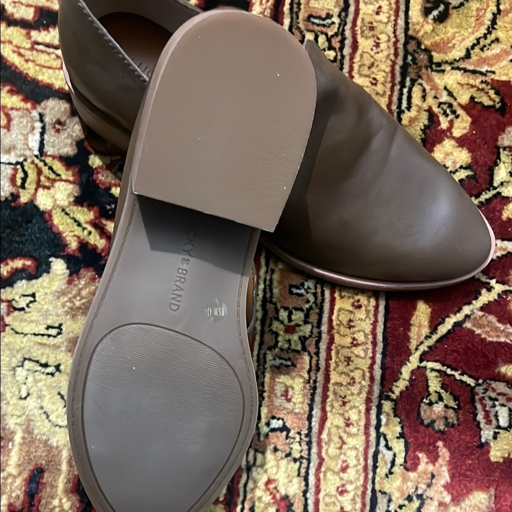 Lucky Brand Women's Brown Slip-On Booties - Picture 3 of 4